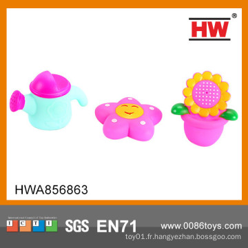 Hot Sale 3pcs kid rubber water spray toys